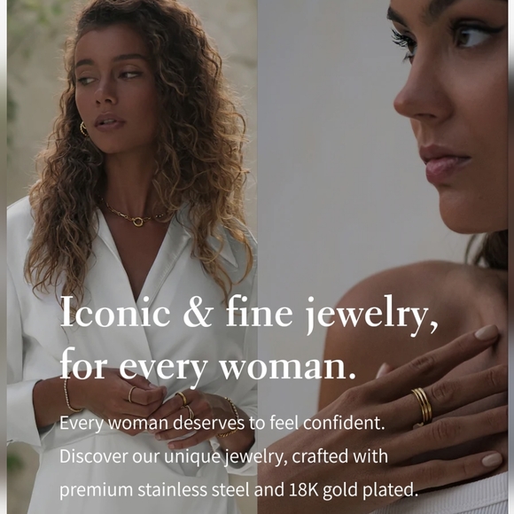 NWT Slide Honey Box 18K Gold Plated Jewelry - Picture 3 of 9